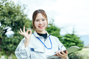 女性用作業着